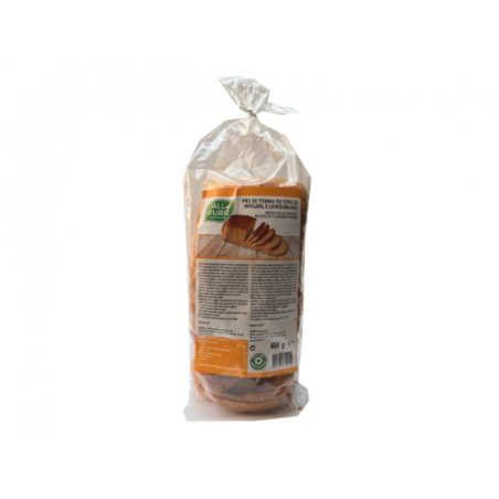ALLPURA PAO DE FORMA DE LEVEDURA MAE COM CURCUMA 400 G 