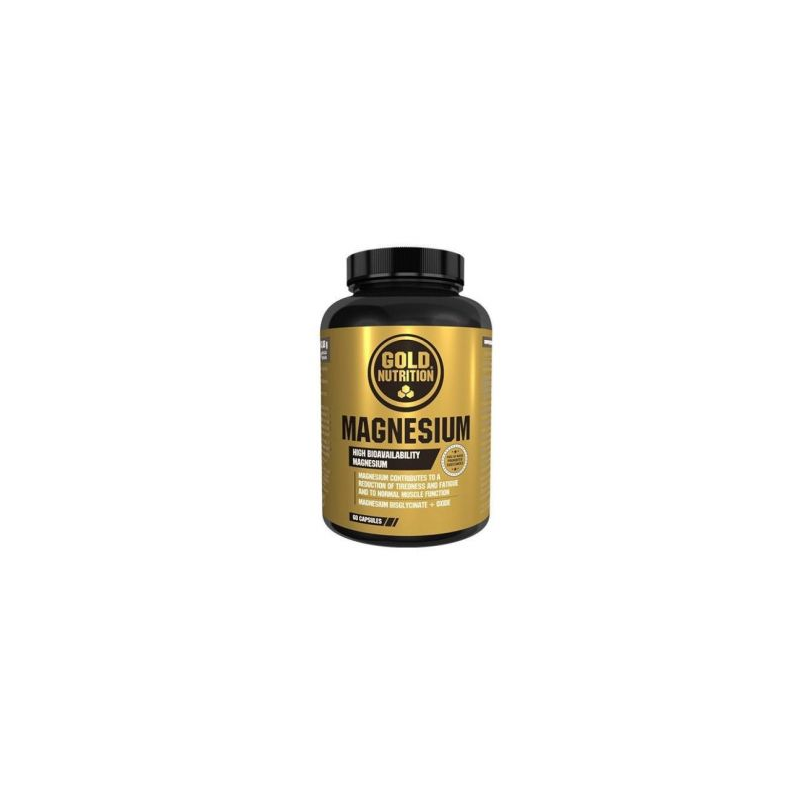 MAGNESIO 600 MG 60 CAPS GOLD NUTRITION