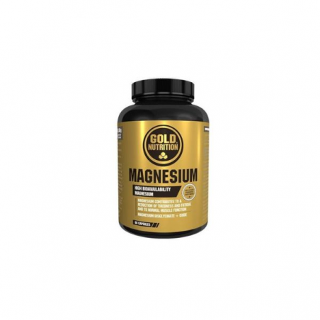 MAGNESIO 600 MG 60 CAPS GOLD NUTRITION