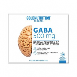GABA GN CLINICAL 60 CAPS 500 MG  GOLD NUTRITION