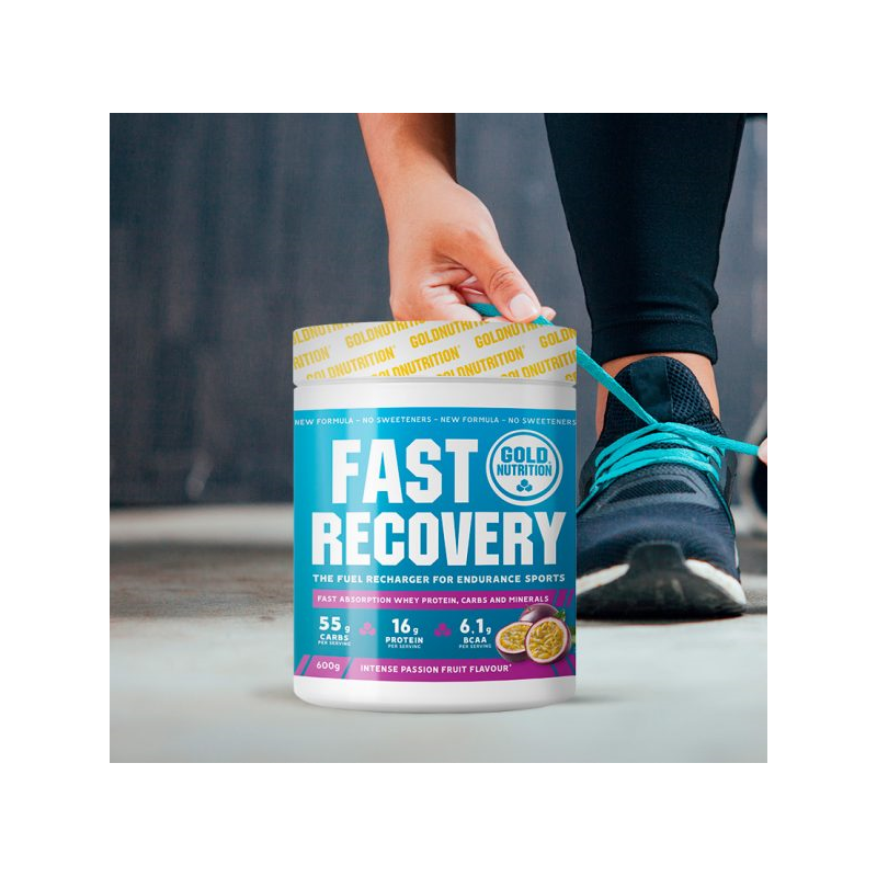 FAST RECOVERY PASSION FRUIT 600 G MARACUJÁ S GOLD NUTRITION 