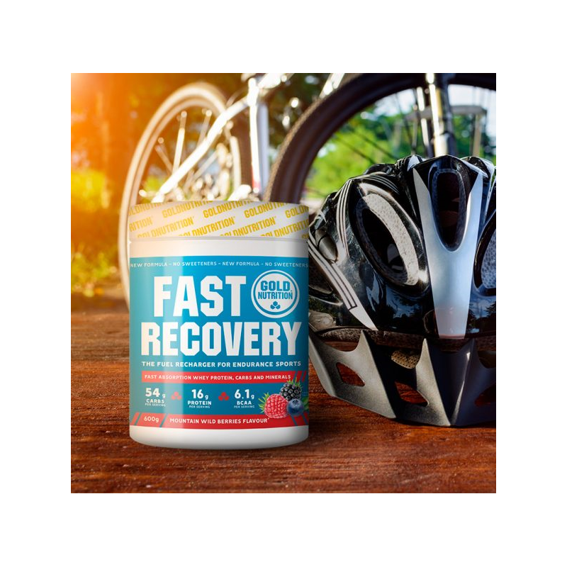 FAST RECOVERY WILD BERRIES 600 G FRUTOS SILVESTRES  GOLD NUTRITION