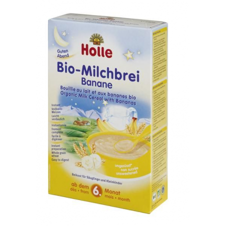 PAPA LÁCTEA DE TRIGO E BANANA 6M 250 Gramas