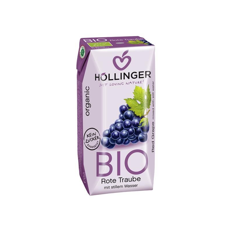 HOLLINGER NÉCTAR UVA PRETA BIO 200 ML