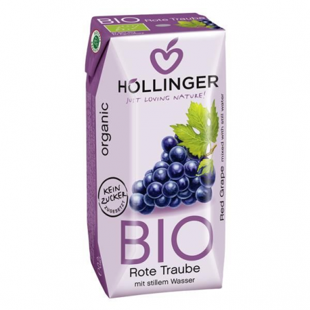 HOLLINGER NÉCTAR UVA PRETA BIO 200 ML