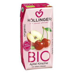 HOLLINGER NÉCTAR MAÇÃ GINJA BIO 200 ML