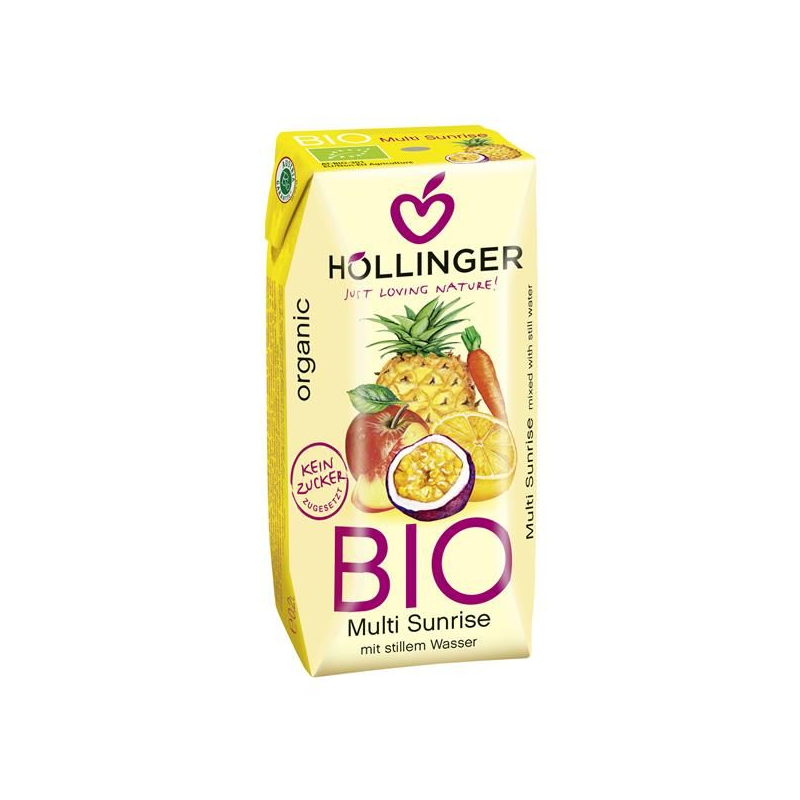 HOLLINGER NÉCTAR DE VÁRIOS FRUTOS BIO MULTI SUNRISE