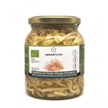 NATUREFOODS FRASCO REBENTO FEIJAO MUNGO 330 G S/G 
