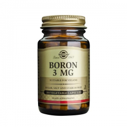 Solgar Boron 3mg 100 cápsulas vegetais