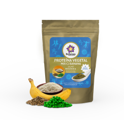 PROTEINA VEGETAL MIX COM BANANA PO BIO 250 G BIOSAMARA