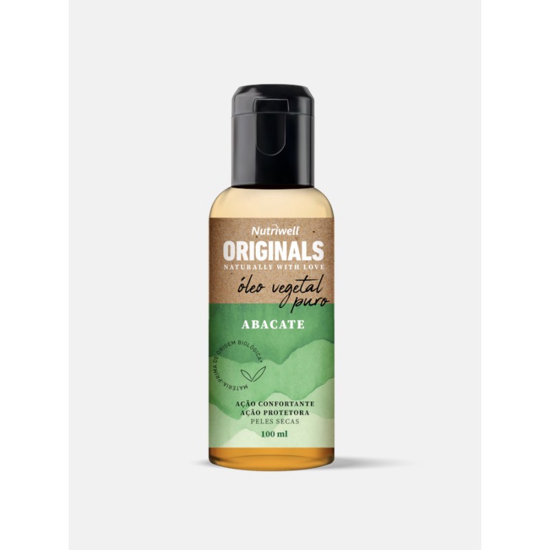 NUTRIWELL ORIGINALS OLEO VEGETAL PURO ABACATE 100 ML FARMODIETICA