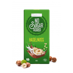 FRANKONIA NO SUGAR ADDED CHOCOLATE ALEVA SG 85 G HASELNUSS