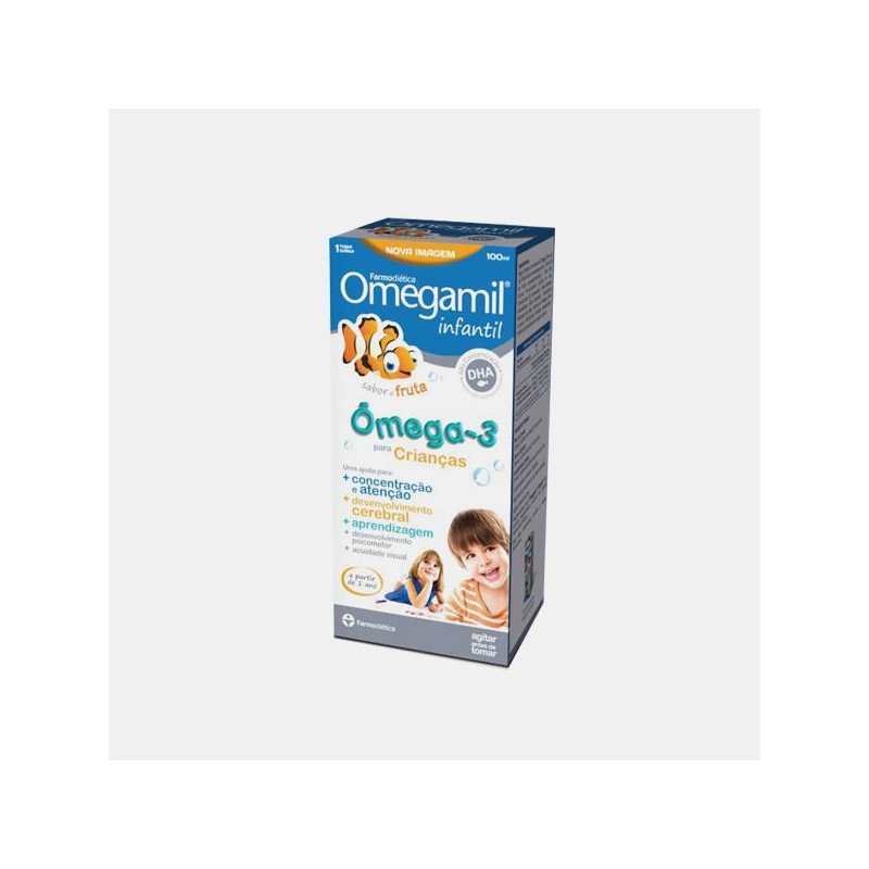 OMEGAMIL INFANTIL 100 ML XAROPE LARANJA FARMODIETICA