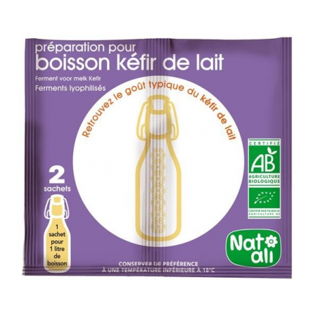 PREPARAÇÃO PARA BEBIDA DE KEFIR DE LEITE 12 GRAMAS