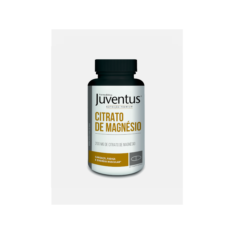 JUVENTUS PREMIUM CITRATO DE MAGNESIO 60 COMPRIMIDOS FARMODIETICA