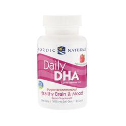 DAILY DHA 1000 MG 30 CAPS NORDIC NATURALS 
