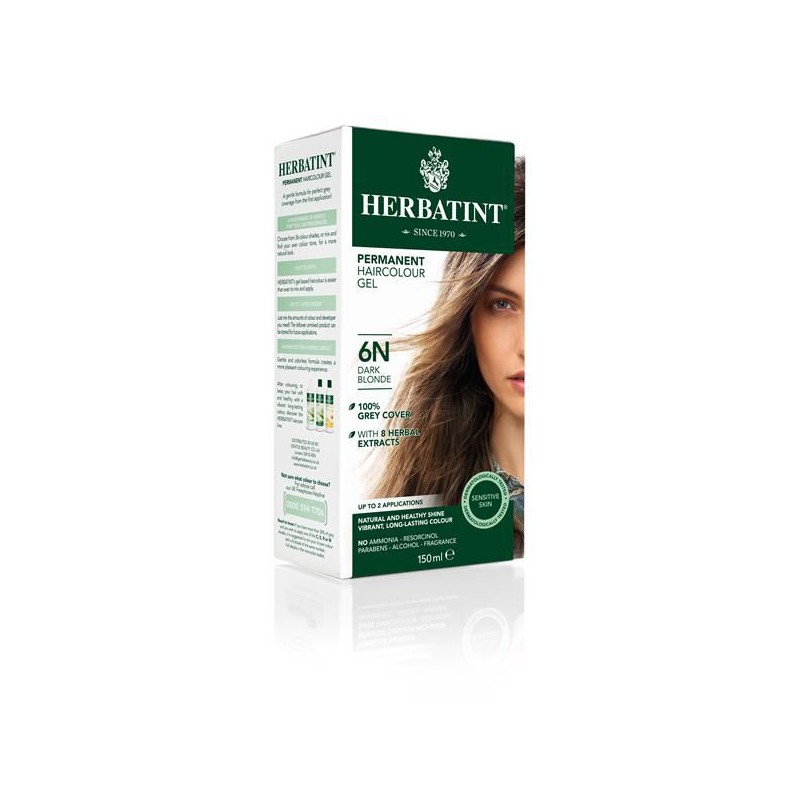 TINTA LOURO ESCURO 6N 150 ML HERBATINT