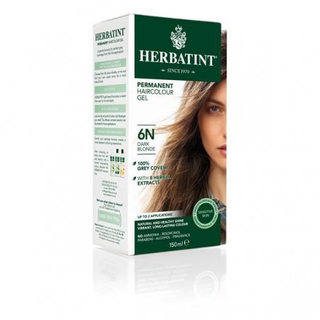 TINTA LOURO ESCURO 6N 150 ML HERBATINT