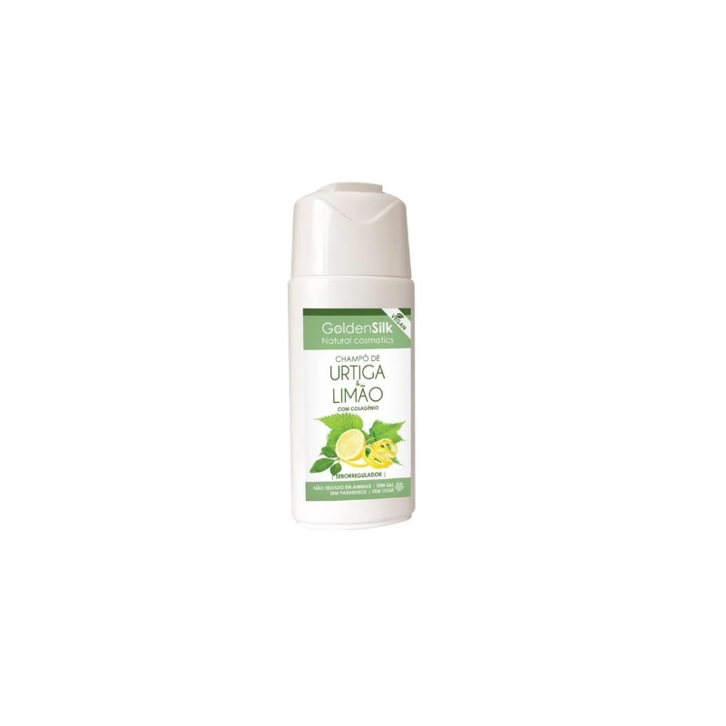 CHAMPÔ DE URTIGA E LIMÃO 200 ML  GOLDENSILK