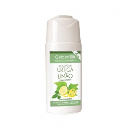 CHAMPÔ DE URTIGA E LIMÃO 200 ML  GOLDENSILK