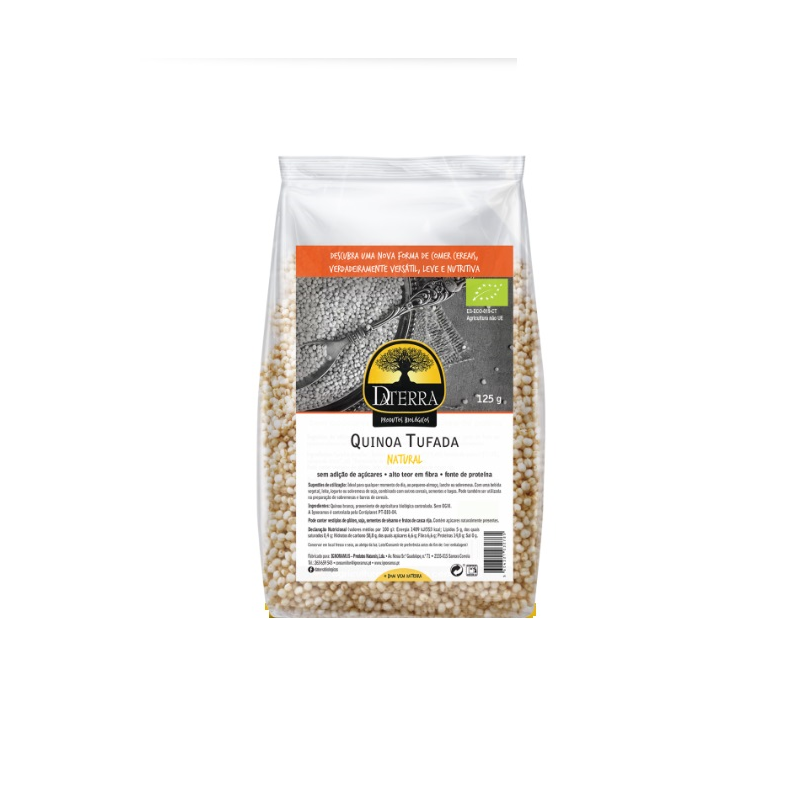 QUINOA TUFADA BIO 125 GRS DATERRA