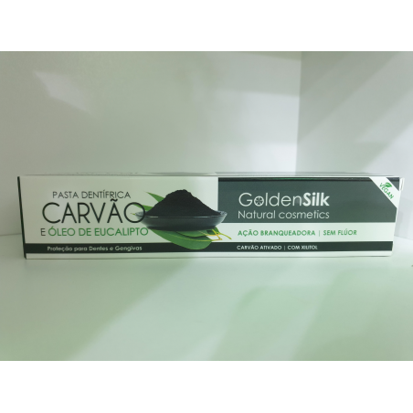 PASTA DENTRIFICA CARVAO VEGAN 75 ML GOLDENSILK