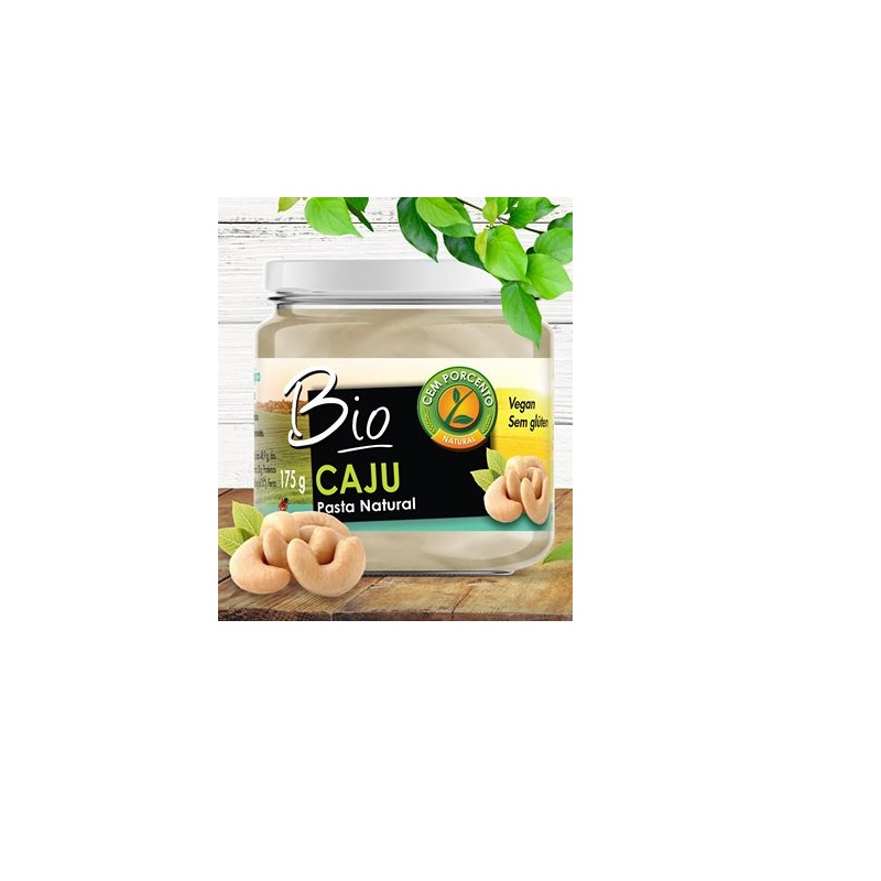 PASTA NATURAL CAJU BIO 175 G CEM PORCENTO