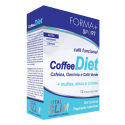COFFEE DIET SOLÚVEL 12 STICKS FORMA MAIS TOTAL SLIM