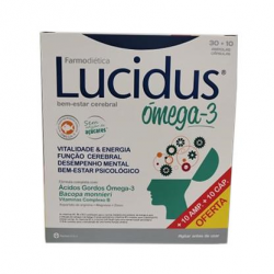 LUCIDUS OMEGA 3 PROMO FUSION PACK 30 + 10 AMPOLAS 