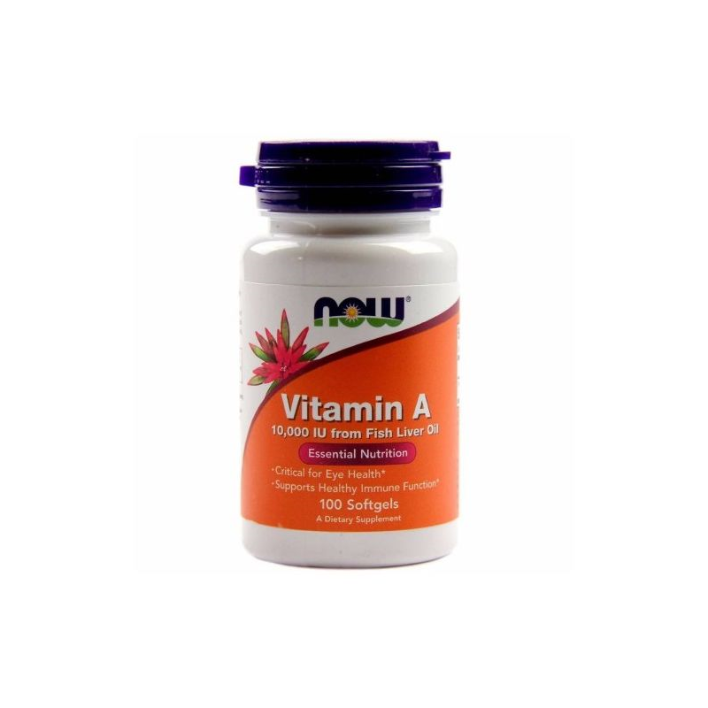 VITAMINA A  10.000 IU 100 CAPSULAS NOW