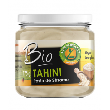 TAHINI PASTA NATURAL SESAMO  BIO 175 G CEM PORCENTO