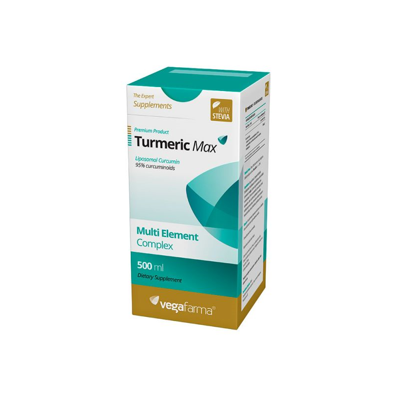 TURMERIC MAX 500 ML LIPOSOMAL VEGAFARMA XAROPE