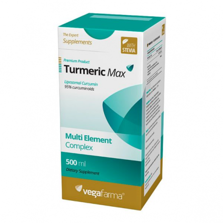 TURMERIC MAX 500 ML LIPOSOMAL VEGAFARMA XAROPE