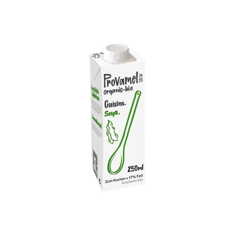 CREME DE COZINHA DE SOJA BIO 100% VEGETAL CUISINE SOYA 250 ML PROVAMEL