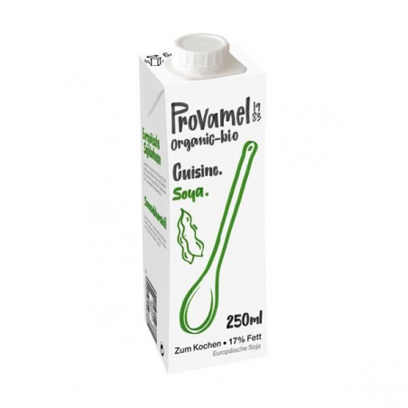 CREME DE COZINHA DE SOJA BIO 100% VEGETAL CUISINE SOYA 250 ML PROVAMEL