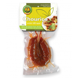 CHOURIÇO  ENCHIDO 100 % VEGETAL 200 G CEM PORCENTO