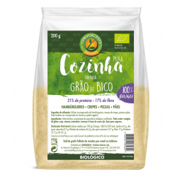 COZINHA PURA FARINHA GRAO DE BICO BIO 200 G CEM PORCENTO
