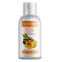 GEL DE BANHO JOJOBA E CALENDULA VEGAN 500 ML GOLDENSILK CEM PORCENTO
