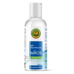 GEL DESINFETANTE MÃOS  300 ML CEM PORCENTO