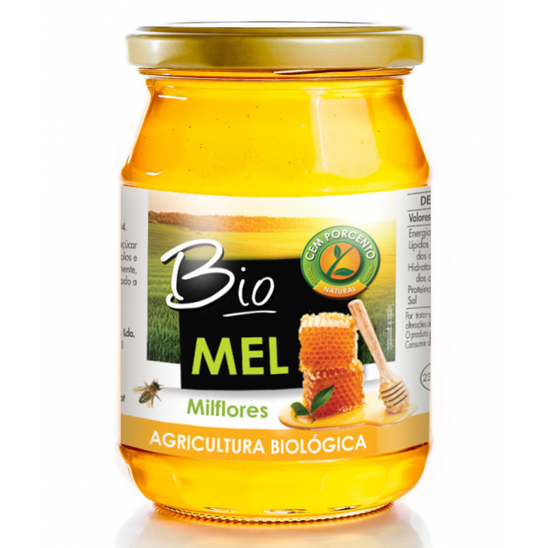 MEL MILFLORES BIO 500 GRS CEM PORCENTO