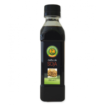 MOLHO DE SOJA 200 ML CEM PORCENTO