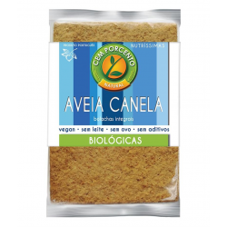 NUTRISSIMAS AVEIA CANELA BIO 180 GRS CEM PORCENTO