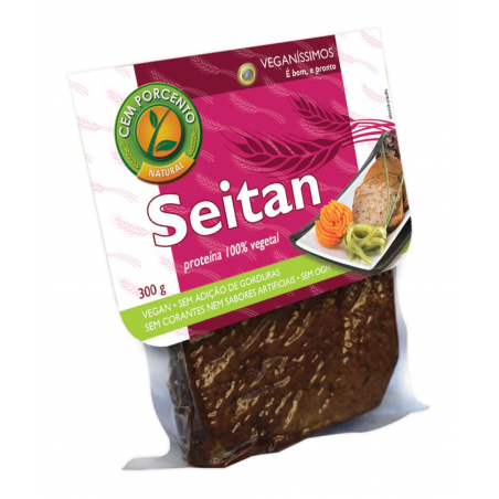 SEITAN VEGETAL 300 GRS CEM PORCENTO