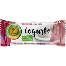 BARRITAS CONTROLE DE PESO IOGURTE INDIVIDUAL BARRAS DIET 37.5 G CEM PORCENTO