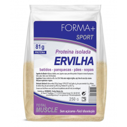 PROTEÍNA ISOLADA DE ERVILHA 250 G FORMA + SPORT CEM PORCENTO