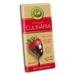 SEM GLUTEN CHOCOLATE CULINARIA 200 GRS CEM PORCENTO