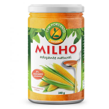 XAROPE DE MILHO GELEIA DE MILHO 340 G CEM PORCENTO