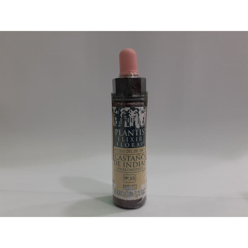 WHITE CHESTNUT N 35 PLANTIS ELIXIR FLORAL 10 ML CASTANO DE INDIAS
