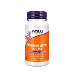 NATURAL REVERATROL 200 MG 60 CAPS NOW