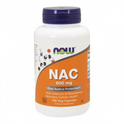 NAC ACETYL CYSTEINE 600 MG 100 CAPS NOW